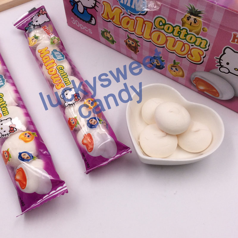 Cotton mallow candy fruit flavour