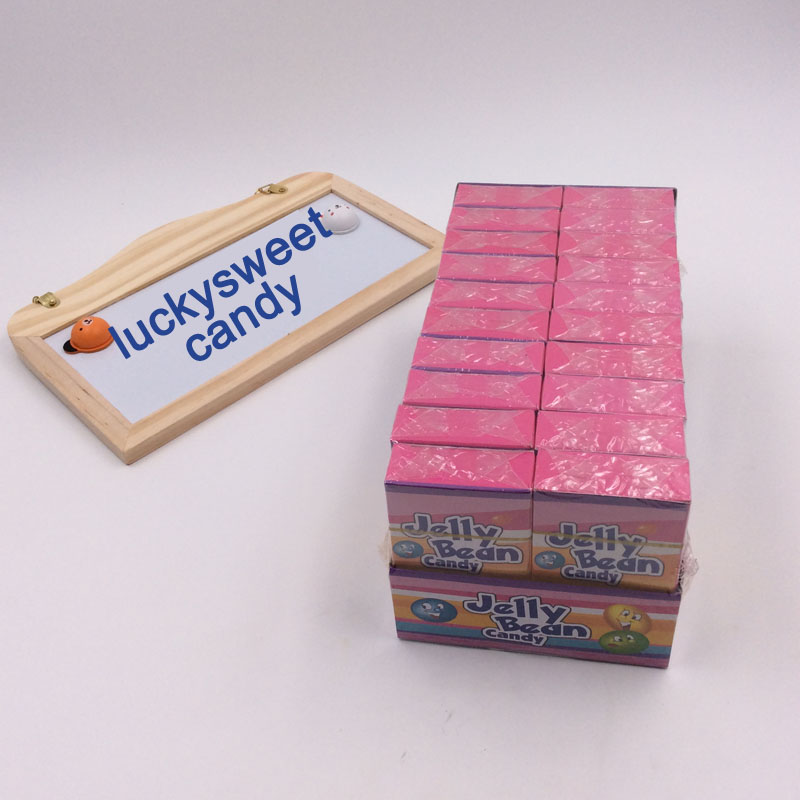 Jelly bean rainbow candy with box