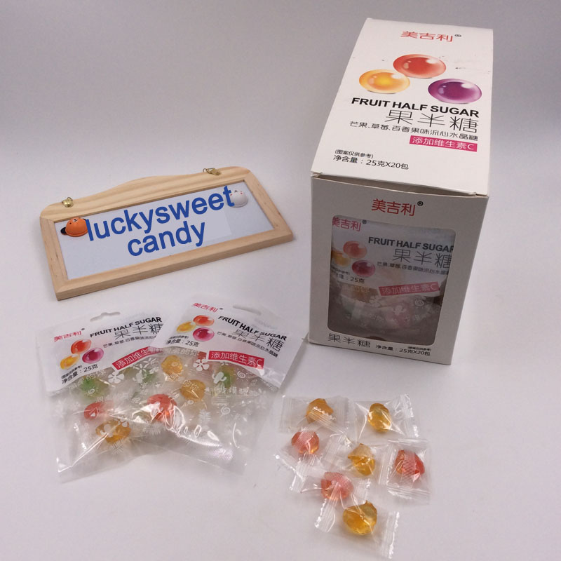 Fruit vitamin C candy hardcandy