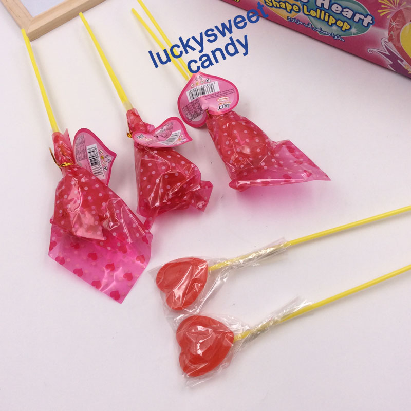 Sweet Love rose lollipop best gift candy