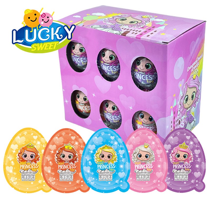 Princess egg chocolate biscuit