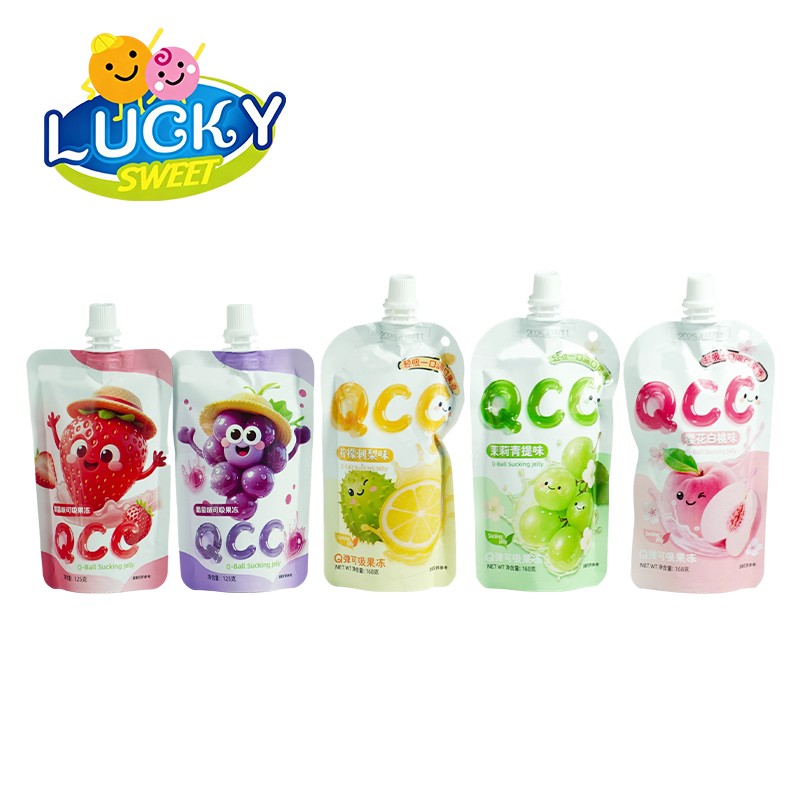 Strawberry/Grape/Prickly Pear/Green Grape/Peach Flavored Jel