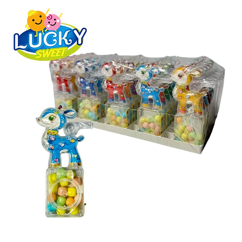 小鹿口哨压片糖玩具糖