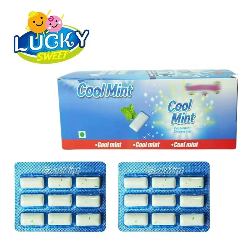 Cool mint bubble gum