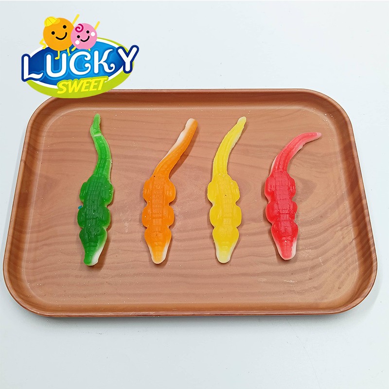 Crocodile-shaped Sour Gummies