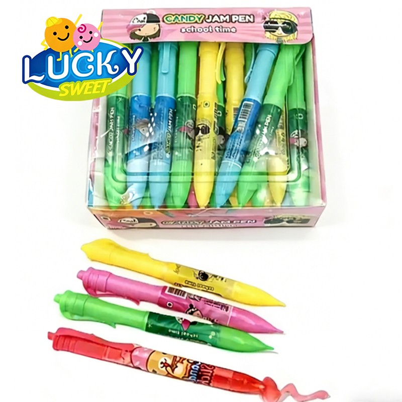 Ballpoint pen jam candy