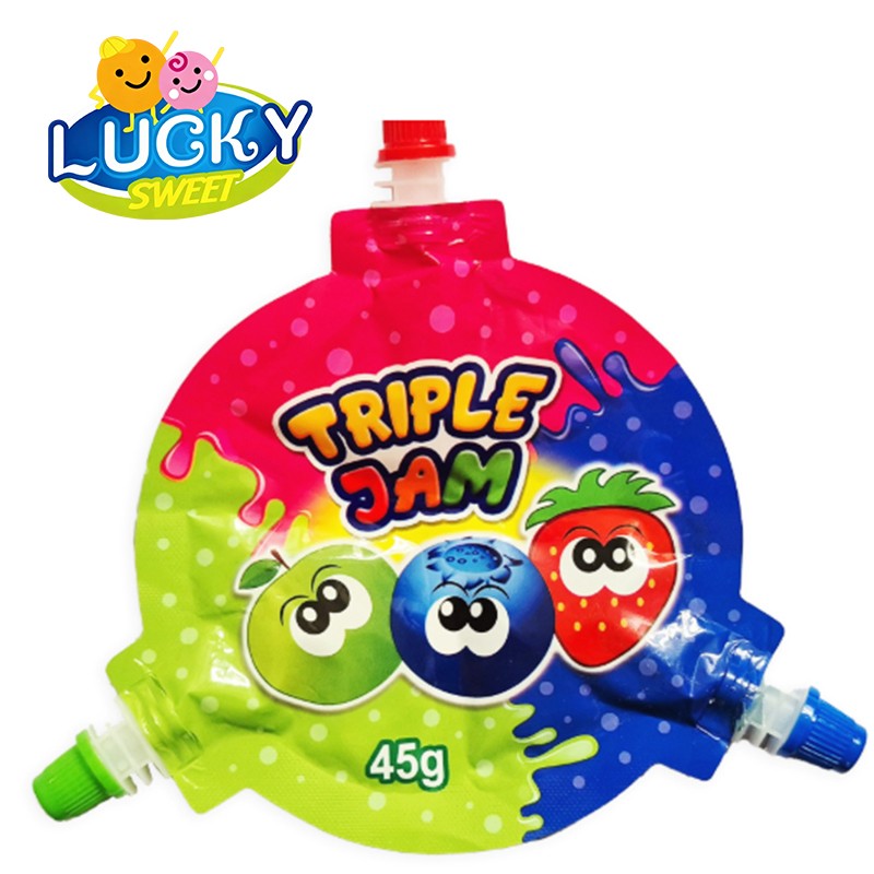 Three Mouths Jam Candy