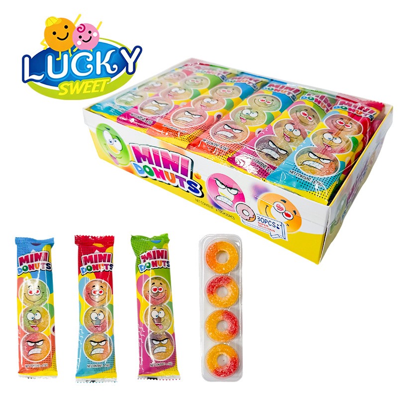 Mini donuts circle gummy