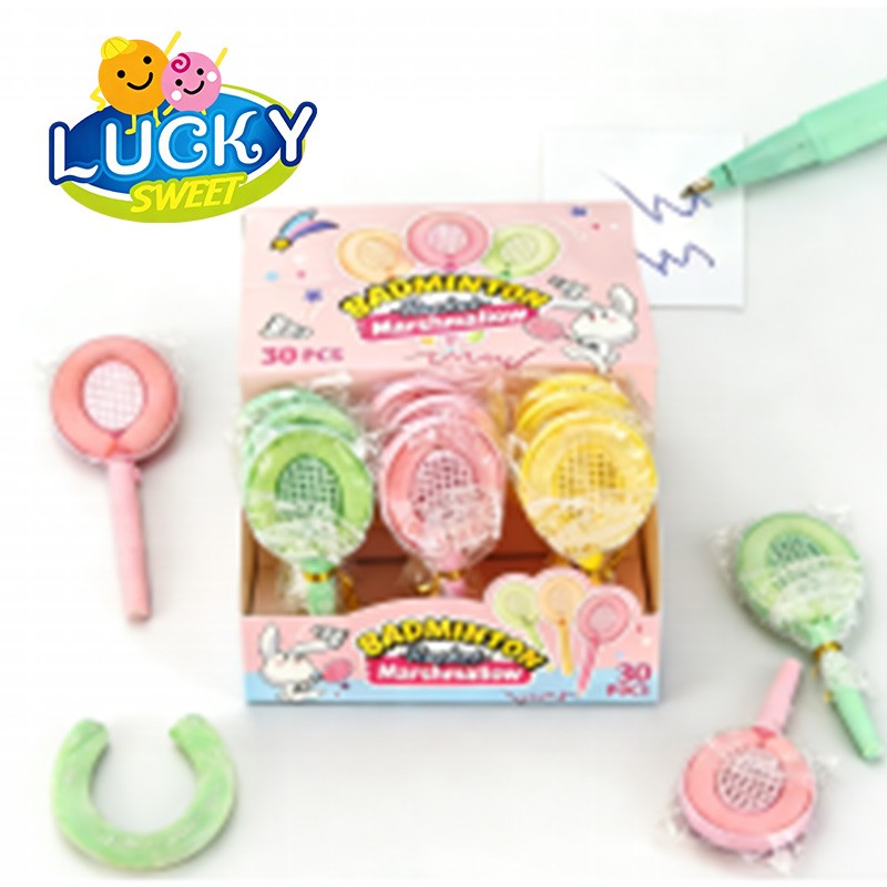 Tennis racket toy candy