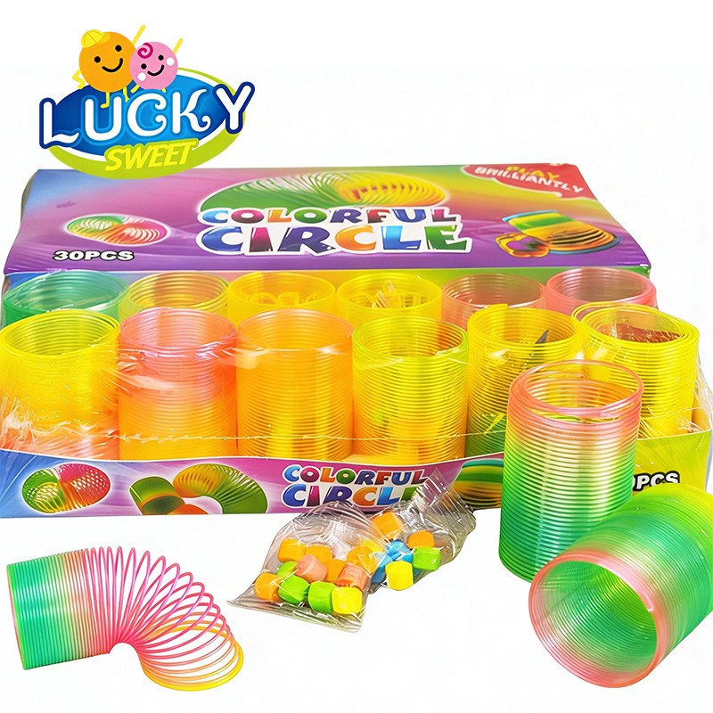 Rainbow Circle Toy Candy
