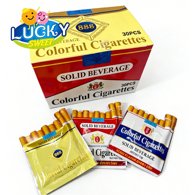 Cigarette powder candy