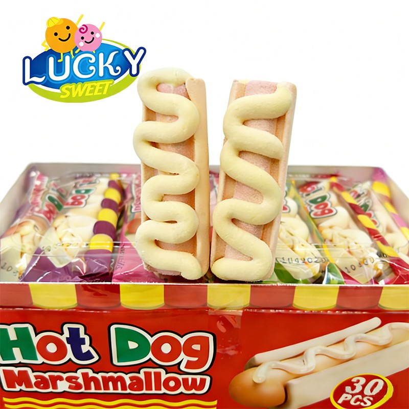 Hot dog marshmallow