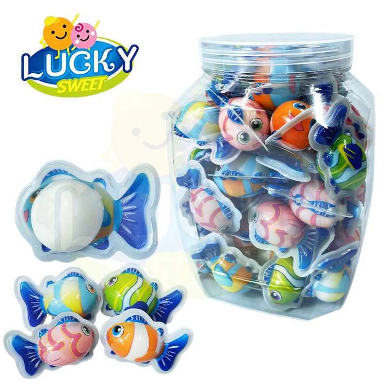 Clownfish-shaped gummy candy