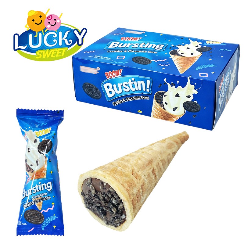 Oreo Chocolate Ice Cream Cookies