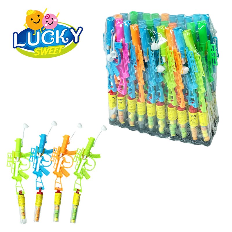 Rifle toy candy fruit candy