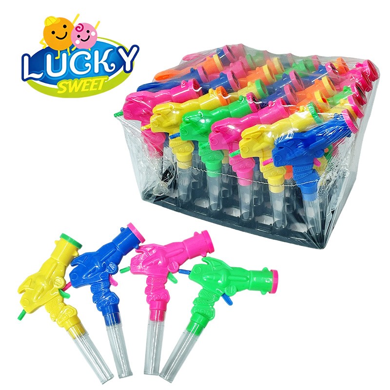 Gun-shaped toy candy press candy