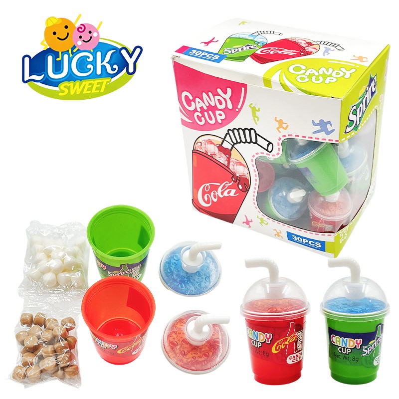 Cola Milkshake Cup Compressed Sugar