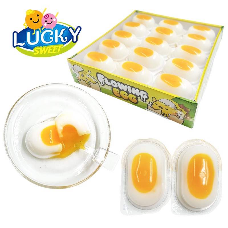 Runny Yolk Egg Jam Fried Egg Jelly cup