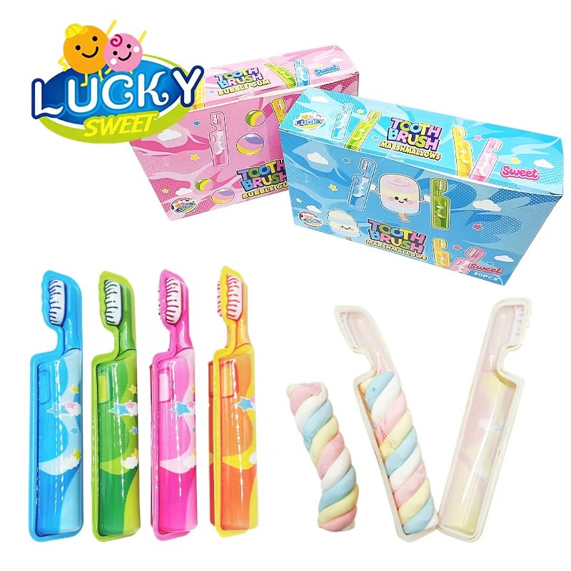 Toothbrush marshmallow new shape model marshmallow