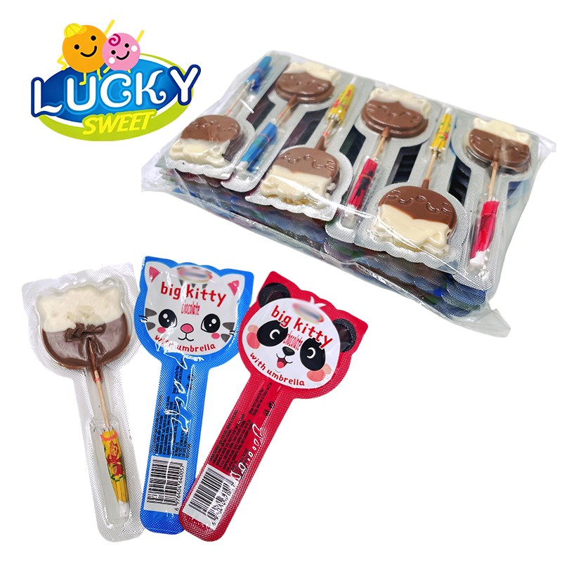 Kitty chocolate jam with umbrella toys  