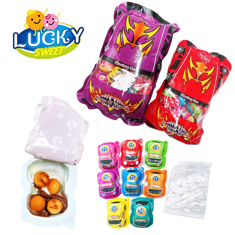 Car chocolate biscuit bag packing