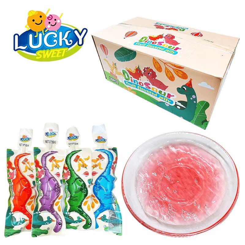 Dinosour fruit flavor jelly candy