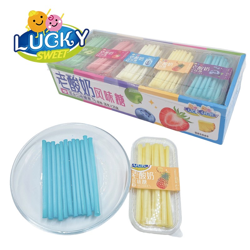 Old-fashioned yogurt-flavored powder stick