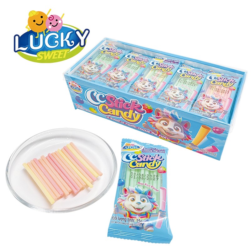 Rainbow Wolf powder candy