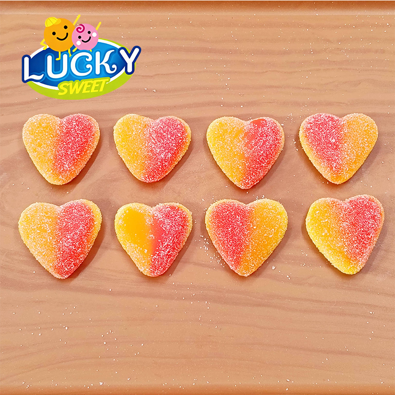 Heart-shaped sour gummies(图1)