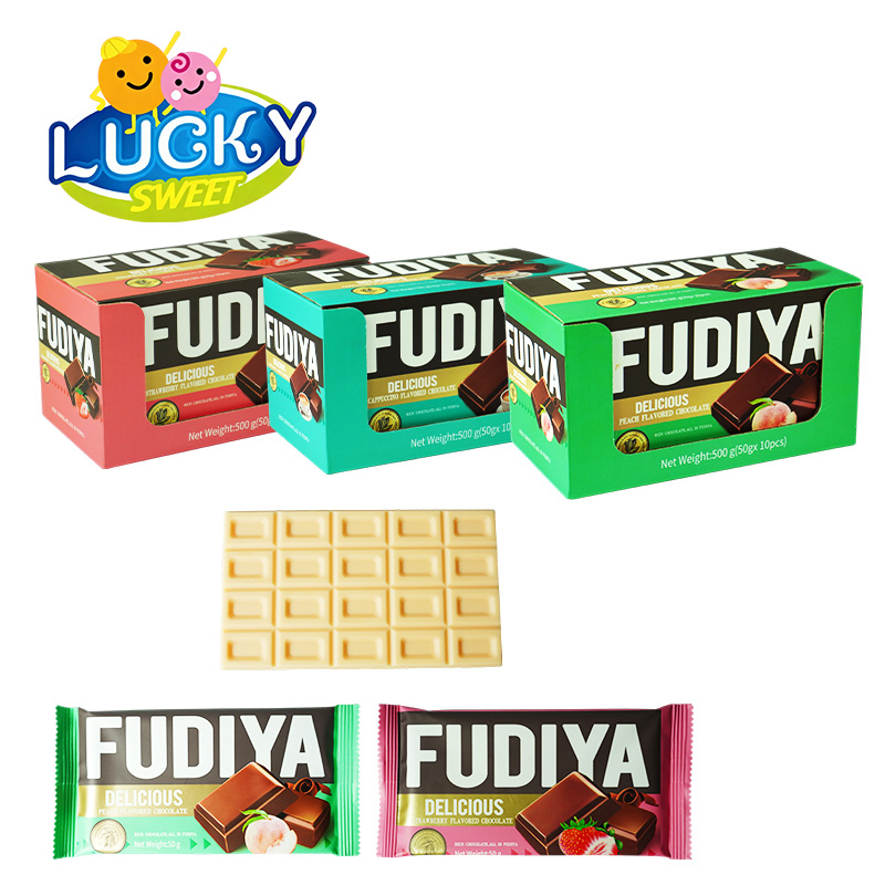 Big chocolate block fruit taste chocolat