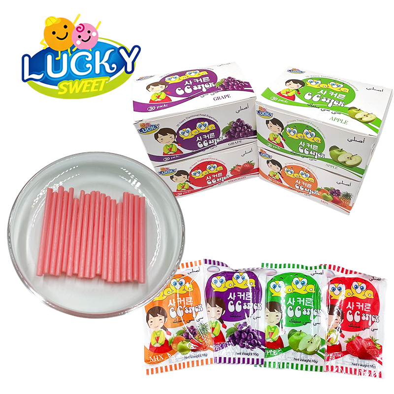 Korean-style pink lollipop